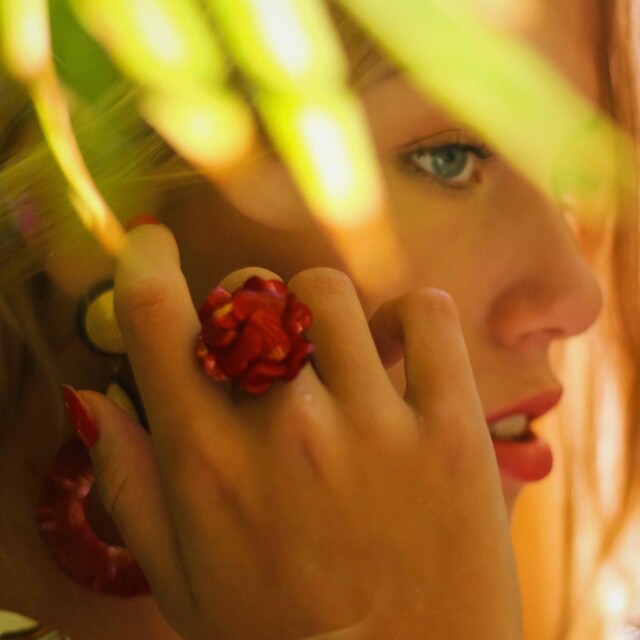 Ciléa Paris - Bague Géranium - Petit – Rose