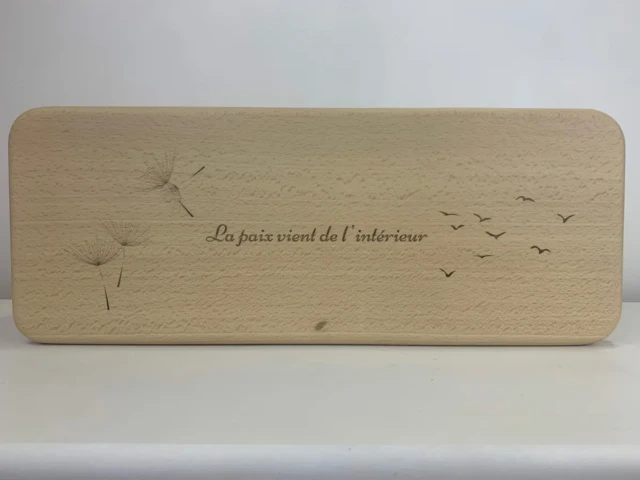 Sève et Copeaux - Banc de méditation à personnaliser (avec ou sans gravure)