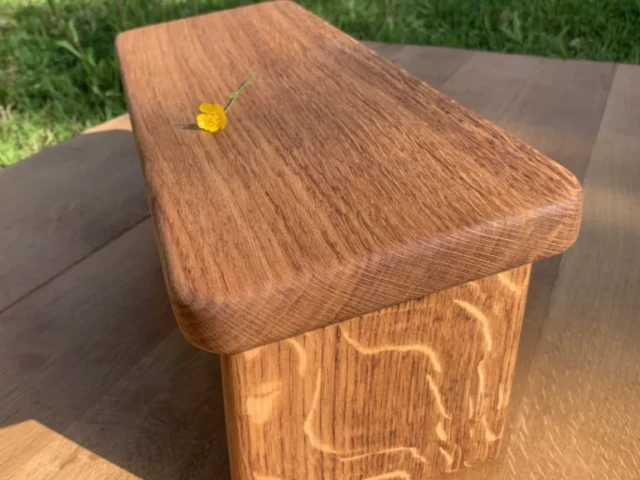 Sève et Copeaux - Banc de méditation à personnaliser (avec ou sans gravure)