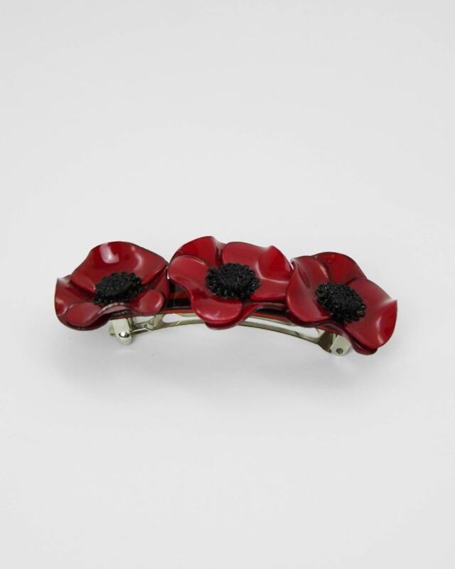 Ciléa Paris - Barrette cheveux Anémone 3 fleurs