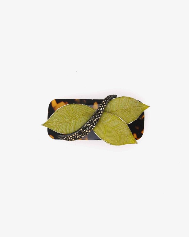 Ciléa Bijoux - Barrette cheveux Pomerole – Blanc