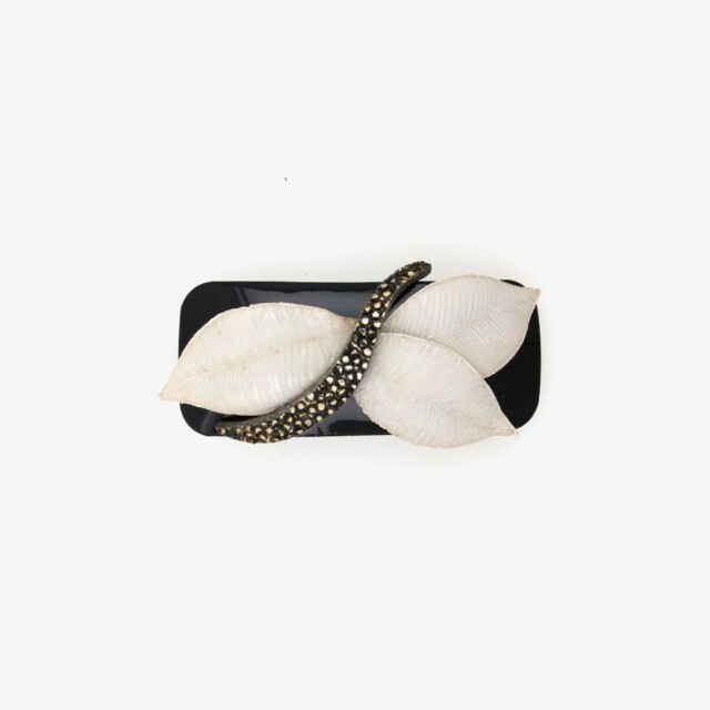 Ciléa Bijoux - Barrette cheveux Pomerole – Vert