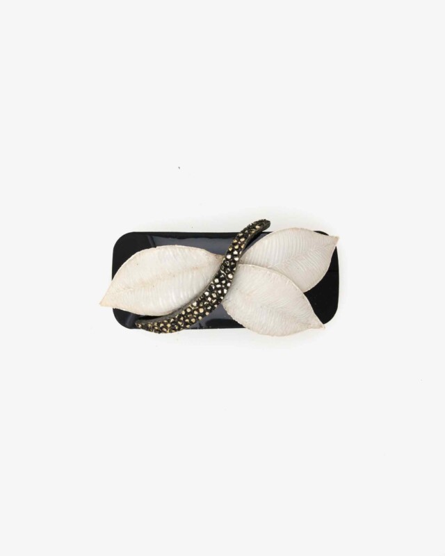 Ciléa Bijoux - Barrette cheveux Pomerole – Vert