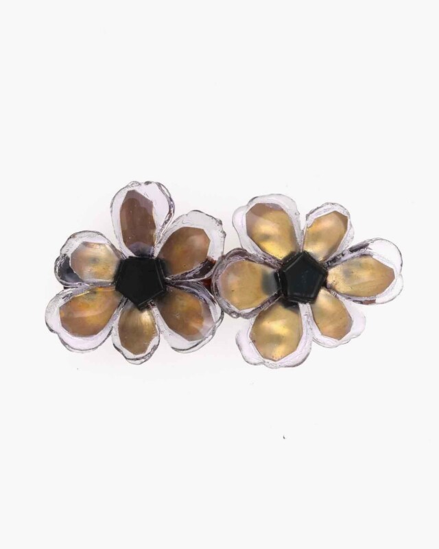 Ciléa Bijoux - Barrette cheveux Jeanne – Orange