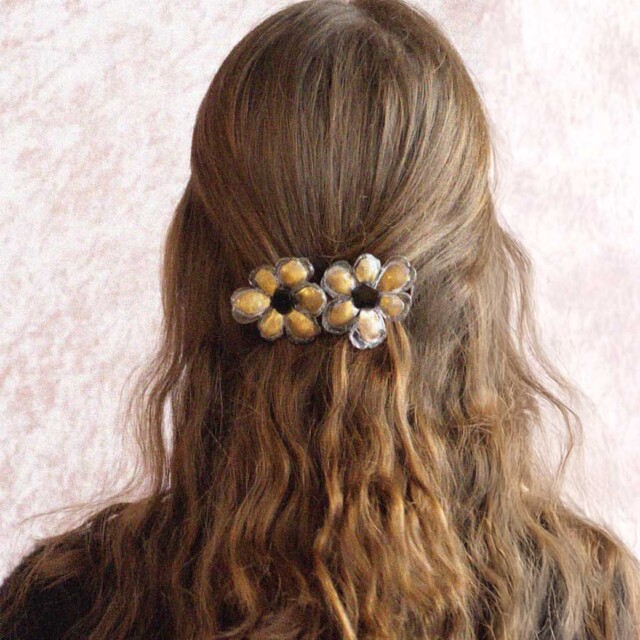 Ciléa Bijoux - Barrette cheveux Jeanne – Or