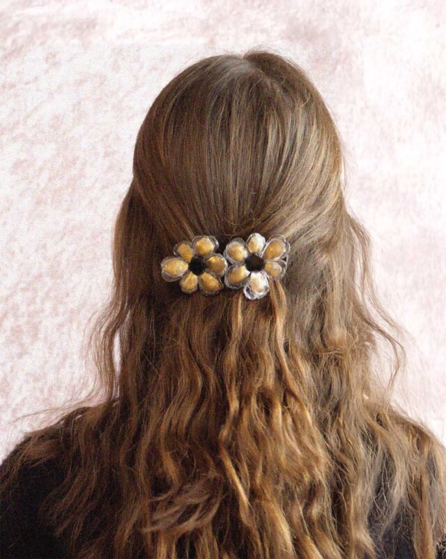 Ciléa Bijoux - Barrette cheveux Jeanne – Or