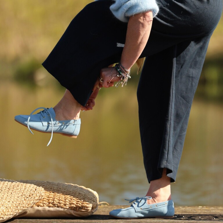 bateaux colette bleu jean 6264775 Quintessence - Bateaux Colette – Bleu jean – 41