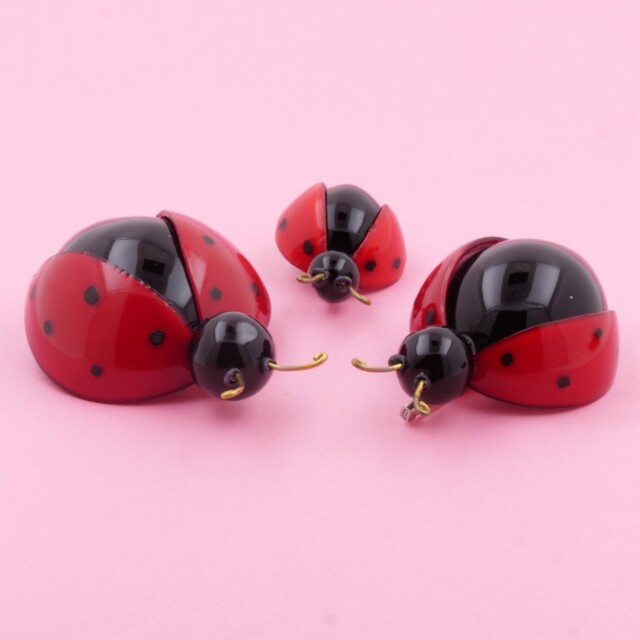 Ciléa Paris - Broche coccinelle Belle - 3 tailles – Petit