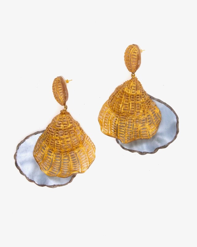 Ciléa Paris - Boucles d’oreilles maxi pendantes Saint-Malo