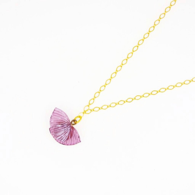Ciléa Bijoux - Pendentif fantaisie Ebisu – Citron / Sans chaine