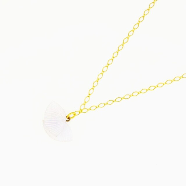 Ciléa Bijoux - Pendentif fantaisie Ebisu – Citron / Sans chaine