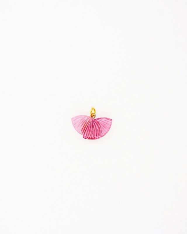 Ciléa Bijoux - Pendentif fantaisie Ebisu – Citron / Sans chaine