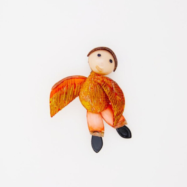 Ciléa Bijoux - Broche Icare – Citron