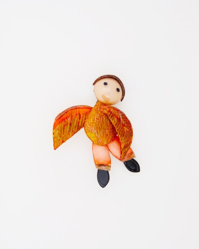 Ciléa Bijoux - Broche Icare – Citron