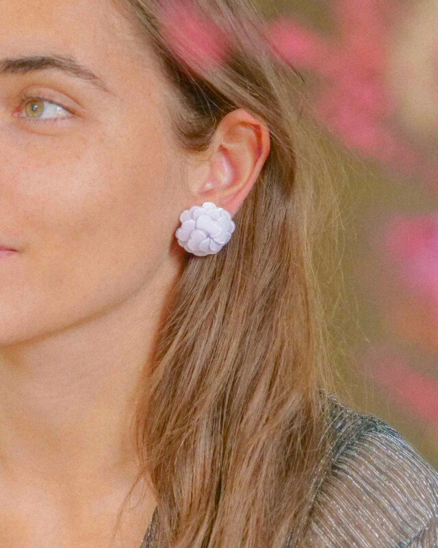 Ciléa Paris - Boucle d’oreille Géranium – Petit
