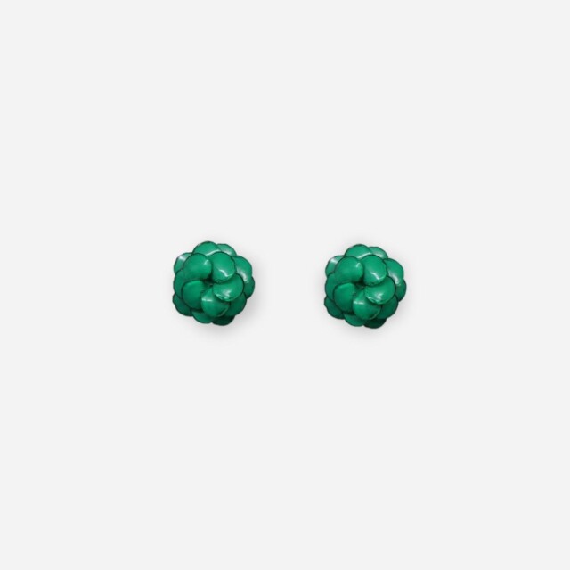 Ciléa Paris - Boucles d'oreilles Géranium - Mini – Bleuet / Tige (Oreilles percées)