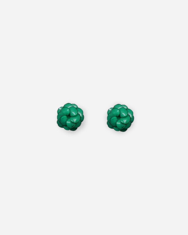 Ciléa Paris - Boucles d'oreilles Géranium - Mini – Bleuet / Tige (Oreilles percées)