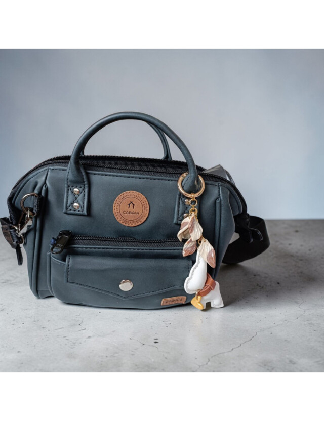 L’Atelier de Patricia - Bijoux porte clés sac - animaux – Couleurs noir - marron