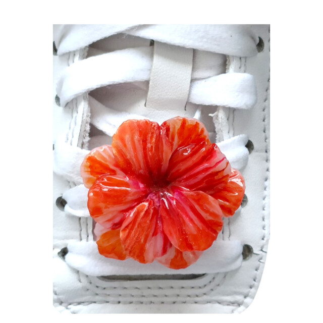 L’Atelier de Patricia - clips pour lacets - Sophie – Rouge