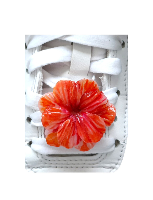 L’Atelier de Patricia - clips pour lacets - Sophie – Rouge