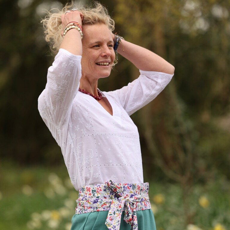 Quintessence - Blouse Madeleine – Broderie d’Antan – XL