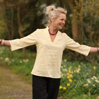 Quintessence - Blouse Madeleine – Lin Jaune Doux