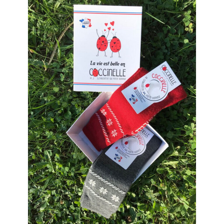 Chaussettes Coccinelle - Boite cadeau