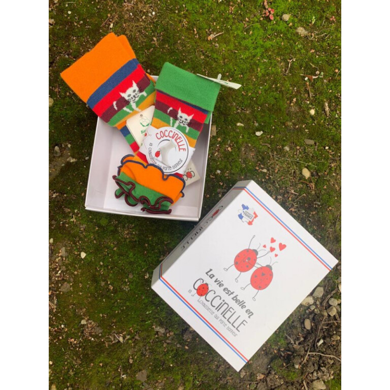 Chaussettes Coccinelle - Boite cadeau
