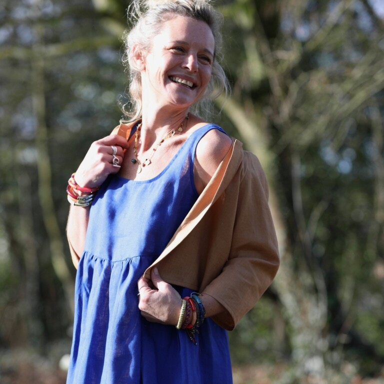 Meta SS25 - Boléro Ange - lin cassonade – M