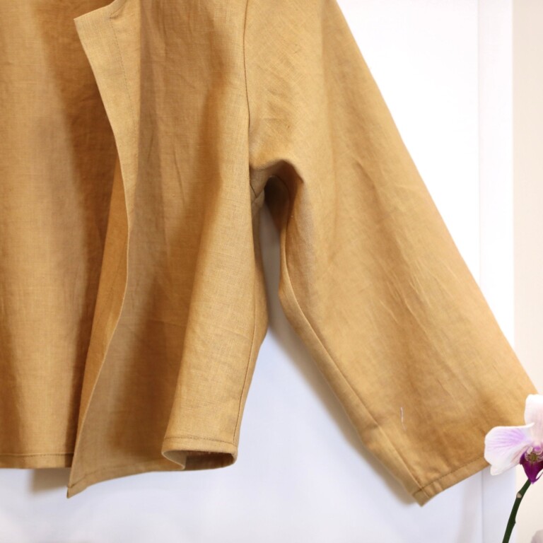 Meta SS25 - Boléro Ange - lin cassonade – M
