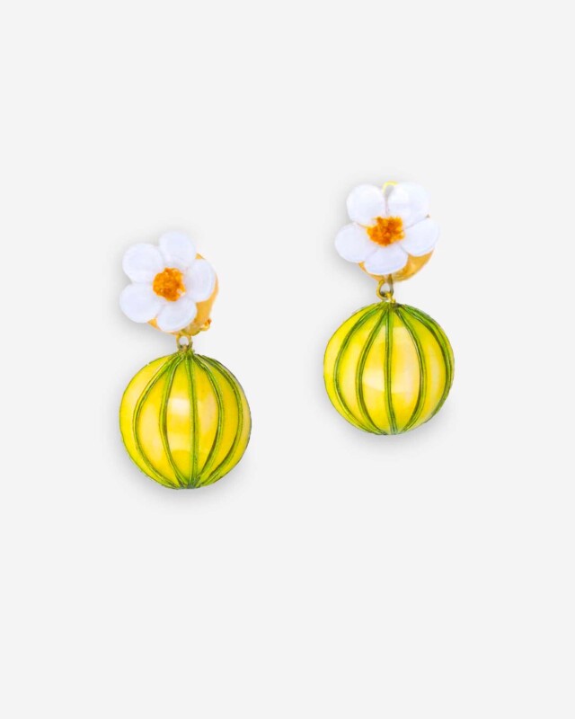Ciléa Paris - Boucles d’oreilles Melon Botanica