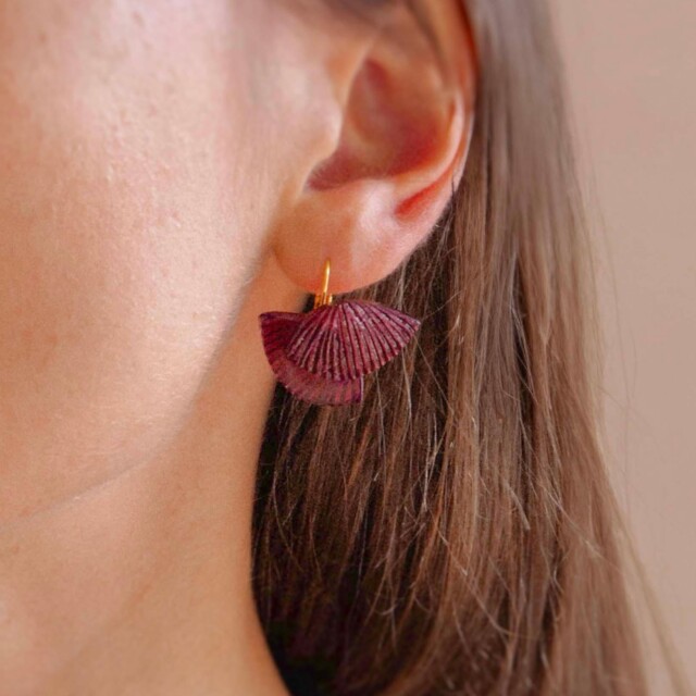 Ciléa Paris - Boucle d'oreille Ebisu - Mini – Jaune