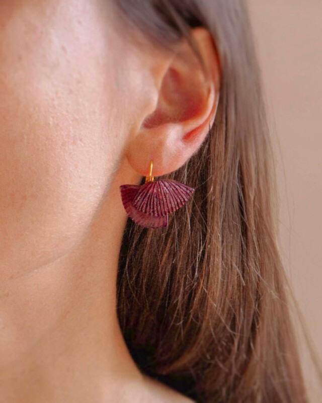 Ciléa Paris - Boucle d'oreille Ebisu - Mini – Jaune