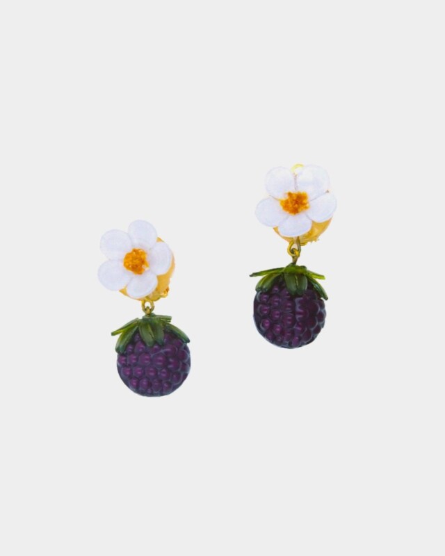 Ciléa Paris - Boucle d’oreille Framboise Botanica
