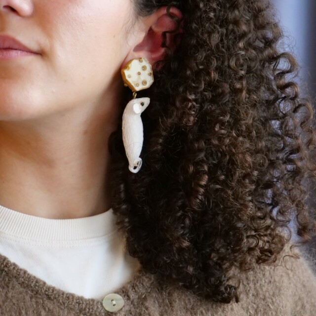 Ciléa Bijoux - Boucles d'oreilles fantaisie Mimi