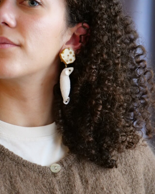 Ciléa Bijoux - Boucles d'oreilles fantaisie Mimi