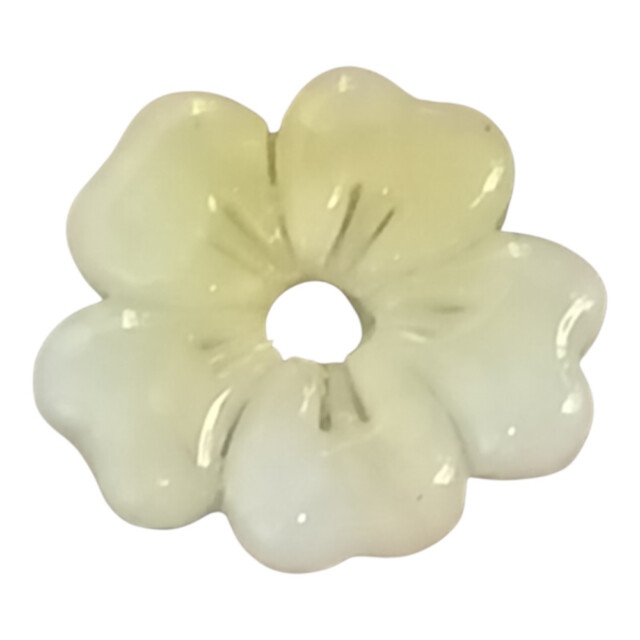 L’Atelier de Patricia - Boucles d'oreilles interchangeable- la fleurs printemps – Blanc