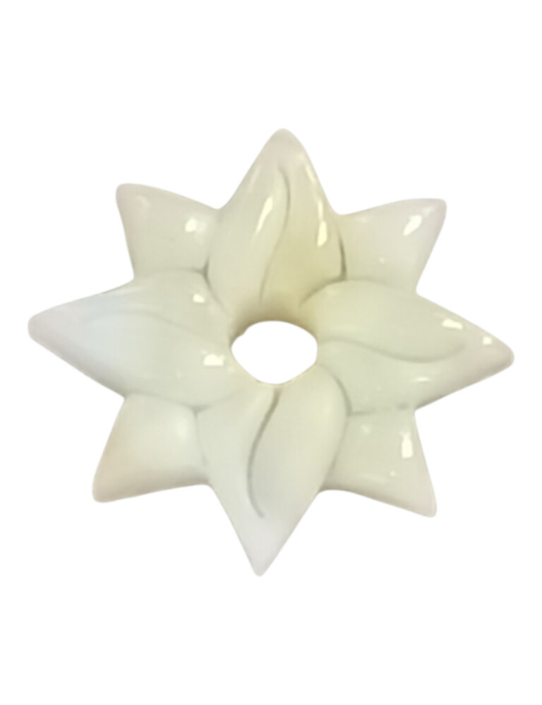 L’Atelier de Patricia - Boucles d'oreilles interchangeable - étoiles – Blanc