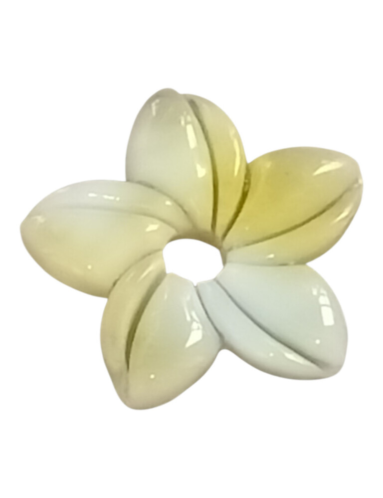 L’Atelier de Patricia - Boucles d'oreilles interchangeable - fleur – Blanc