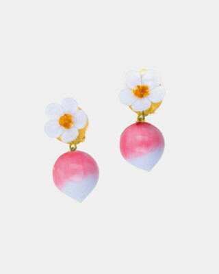 Ciléa Paris - Boucles d’oreilles Radis Botanica
