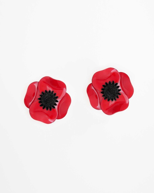 Ciléa Paris - Boucles d’oreilles courtes Anémone – Grandes