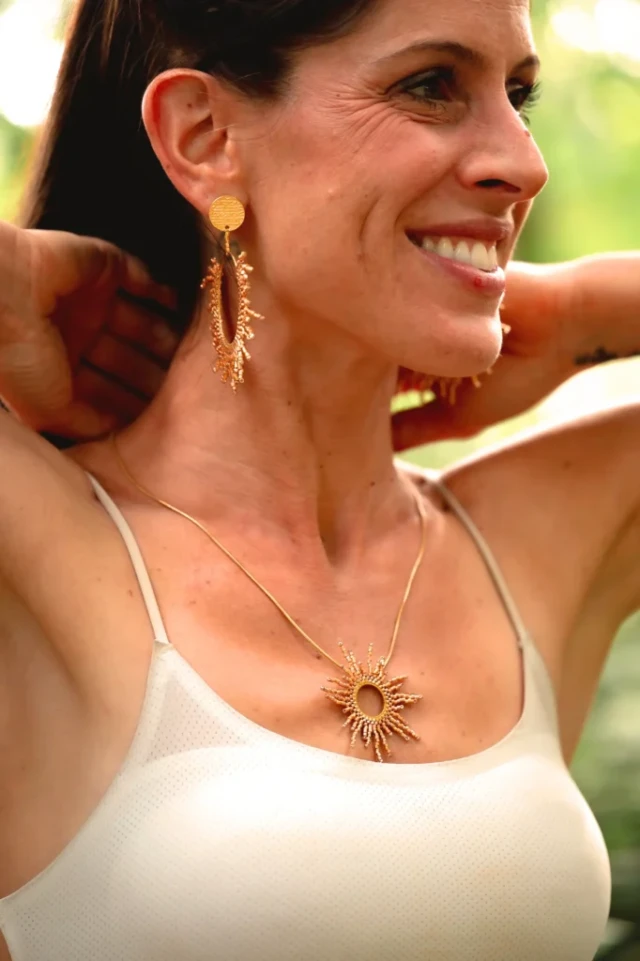 valdyria.com - Collier à Pendentif Apollisia Solaris