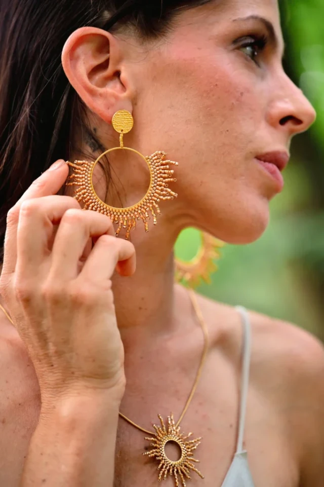 valdyria.com - Collier à Pendentif Apollisia Solaris