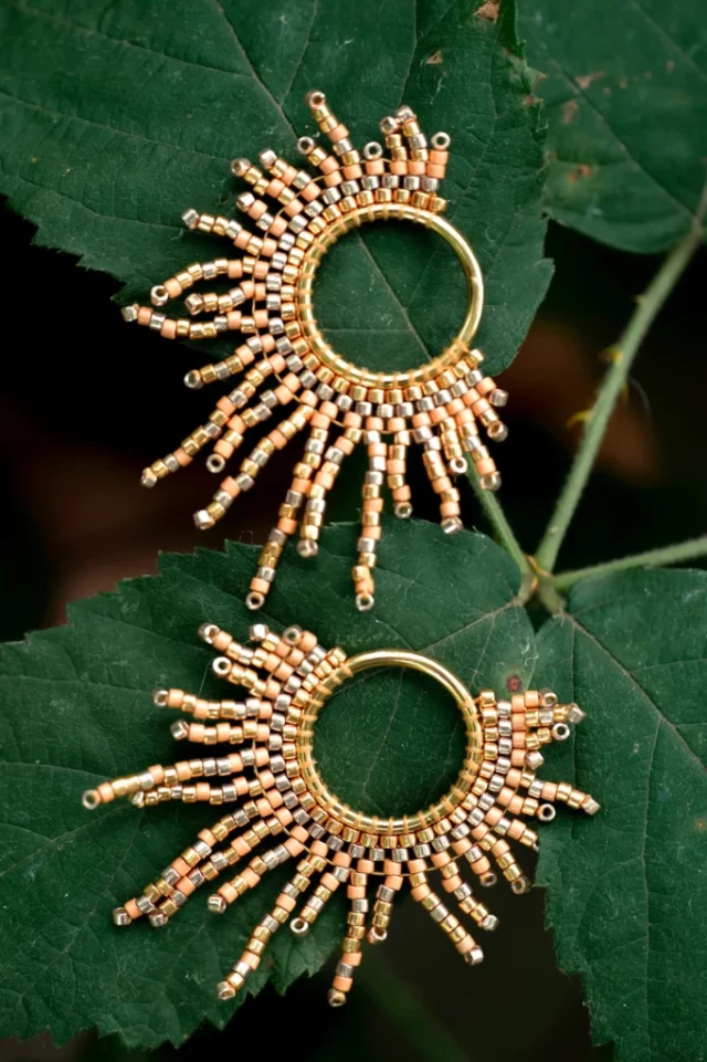 valdyria.com - Petites Boucles D’oreilles Apollisia Solaris
