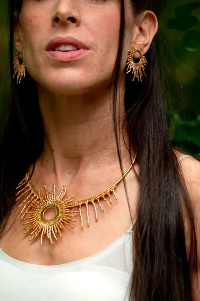 valdyria.com - Petites Boucles D’oreilles Apollisia Solaris
