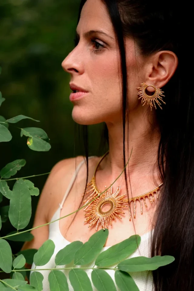 valdyria.com - Petites Boucles D’oreilles Apollisia Solaris