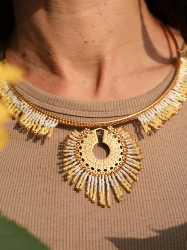 Collier Majestueux Mira Helia par la marque Valdyria Valdyria - Collier Majestueux Mira Helia