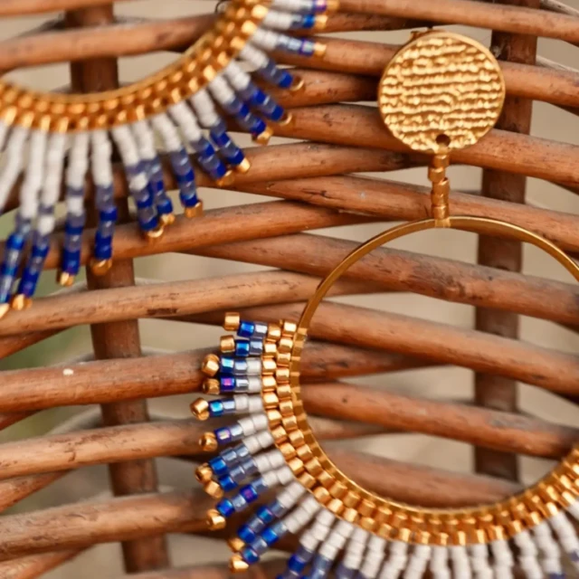 valdyria.com - Boucles D’oreilles Pendantes Mira Obscura