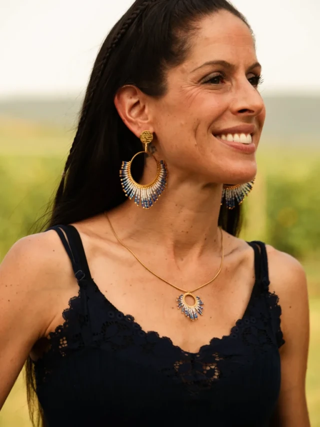 valdyria.com - Boucles D’oreilles Pendantes Mira Obscura