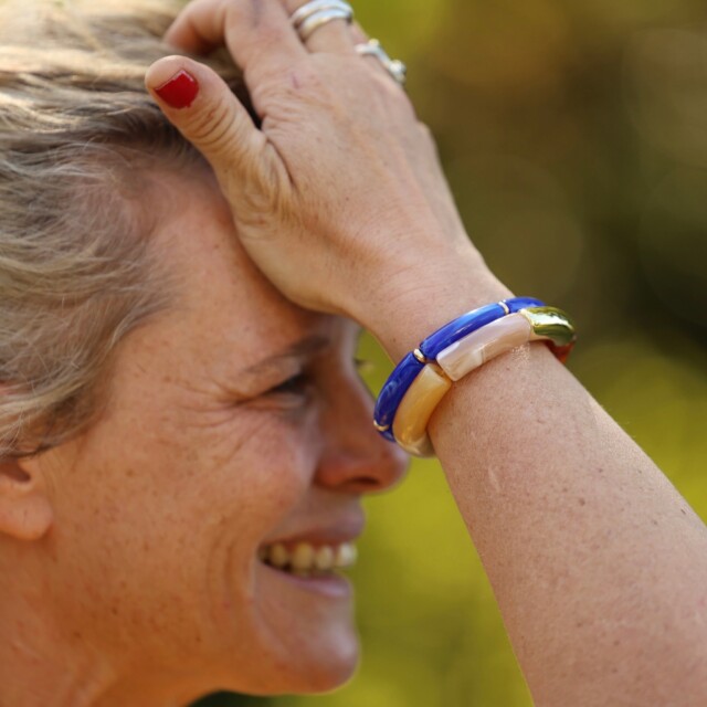mile mila - Bracelet Halo Azur Nomade – Lot de 2
